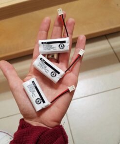 iMah Ryme B1-3 BT162342 BT262342 Cordless Phone Batteries Compatible with VTech CS6409 CS6419 CS6429 CS80100 AT&T CL81101 EL5210 EL52400 Handset Telephone (Pack of 3) 3-Pack, BT162342/BT262342 15 71WVSwI8leL
