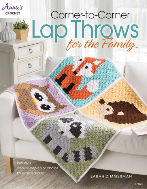 Corner-to-Corner Lap Throws For the Family (Annies Crochet) Paperback