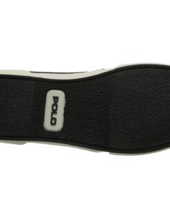 POLO RALPH LAUREN Faxon Low-Top Canvas Sneaker 7.5 Polo Black Cream Canvas 9 71WYW4HNWWL