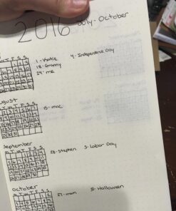 LEUCHTTURM1917 - Notebook Hardcover Medium A5-251 Numbered Pages for Writing and Journaling (Black, Dotted) Black 51 71WZLgLDbPL