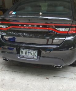 License Plate Screws with Rustproof Finish - License Plate Screw Kit for Front & Rear Plates - License Plate Bolts for Domestic Vehicles - Stainless Steel Screws for License Plates (4-Pack, Black) Black Zinc Plated 30 71Wad2RuAUL