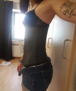 Ann Chery 2021 Corset Waist Trainer for Women - Colombian Waist Cincher - 3 Hook Latex Body Shaper Medium Black 31 71WbHDIz8lL