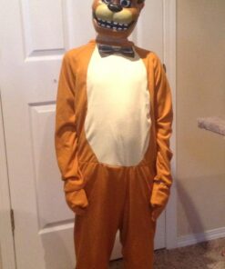 Rubie's Five Nights Child's Value-Priced at Freddy's Freddy Costume, Large, Brown 38 71WcN GkHL 1