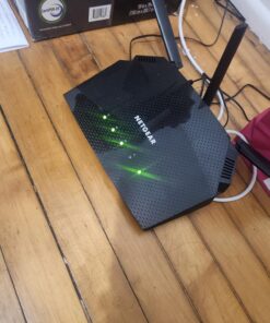 NETGEAR 4-Stream WiFi 6 Router (R6700AX) – AX1800 Wireless Speed (Up to 1.8 Gbps) | Coverage up to 1,500 sq. ft., 20 devices AX WiFi 6 28 71WeHREeWYL