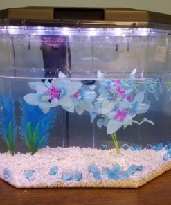 SunGrow Aquarium Maintenance Kit with Priming Bulb, 65-Inches, Easy to Use, Perfect for Small Fish Tanks, 2-Minutes to Assemble (3.5" nozzle length) Blue Sand Cleaner ( 3.5" nozzle length ) 28 71WfqetAsL