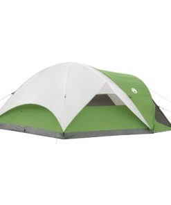 Coleman Evanston Screened Camping Tent, 6/8 Person Weatherproof Tent with Roomy Interior Includes Rainfly, Carry Bag, Easy Setup and Screened-In Porch 8-person Dome Tent 35 71WfvVs4hL