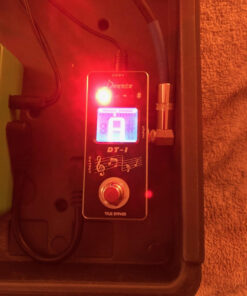 Donner Tuner Pedal, Dt-1 Chromatic Guitar Tuner Pedal with Pitch Indicator for Electric Guitar and Bass True Bypass Black Tuner 30 71Wh4l1c6L