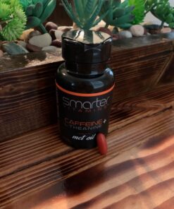 SmarterVitamins (3-Pack) 200mg Caffeine Pills with 100mg L-Theanine for Energy, Focus and Clarity + Coconut MCT Oil, Pre Workout, Nootropic Brain Booster, Extended Release Capsule 28 71WhIdTCmdL