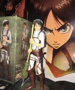 Banpresto Attack on Titan 6.5-Inch Eren Yeager DXF Figure, Cleaning Version 31 71WhVFZvXLL
