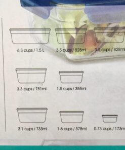 GlassLock 18 Piece Oven Safe Assortment Set, Blue 13 71WhevVgkxL