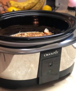Crock-Pot 6 Quart Programmable Slow Cooker and Food Warmer Works with Alexa, Stainless Steel (2139005) Programmable Stainless Steel 43 71WiFhoq6qL