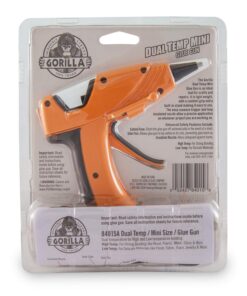 Gorilla Dual Temp Mini Hot Glue Gun Kit with 30 Hot Glue Sticks Mini Hot Glue Gun + 30ct Sticks 30 71WikEgEjuL