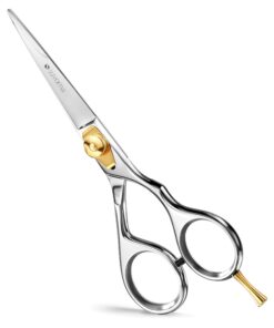 Suvorna Beard scissors for men | Mustache scissors for men | Beard trimming scissors | Grooming scissors men | Barber scissors, 5 inch hair scissors professional | Japanese steel hair cutting scissors Contemporary 18 71WinknvUXL