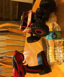 Click N' Play Remote Control Car 4WD Off Road Rock Crawler Vehicle 2.4 GHz, Red 29 71Wj7D6qIHL 1