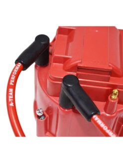 A-Team Performance Red Silicone Spark Plug Wires Set 90 Degree Black Boot for HEI Distributor Ignition Coil Accessories Compatible With Mopar Chrysler Dodge 318 360 8.0mm 17 71WjFoOuvJL