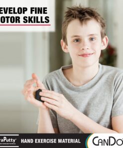 CanDo TheraPutty Standard Hand Exercise Putty For Rehabilitation, Exercises, Hand Therapy, Occupational Therapy, Hand Strengthening, Improve Motor Skills, Stress Relief X-FIRM 5-pound 8 71WjMDt6eNL 3