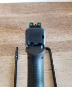 TRUGLO TFX PRO Handgun Sight | Compact Snag-Free Durable Shock-Resistant Glowing Tritium & Fiber-Optic Xtreme Night Sight for Handguns Glock 42/43 Set 29 71Wjmg7zfeL