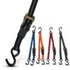 Cajun Tie Downs - 3 Point Tie Down Ratchet Strap for Jet Ski, Sea Doo & Wave Runner (8 Feet, Black) 8 Feet 13 71Wk7AZnfIL
