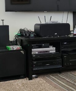 Onkyo TX-NR696 Home Audio Smart Audio and Video Receiver, Sonos Compatible and Dolby Atmos Enabled, 4K Ultra HD and AirPlay 2, Black 21 71WkItEaqnL