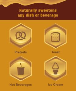 Queen Bee Gardens All Natural Whipped Wild Clover Wyoming Honey - Variety - 3 Pack 15 71WkxChTmsL