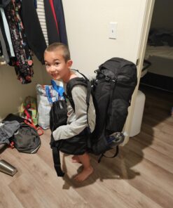 TETON Sports Explorer Internal Frame Backpack Perfect for Hiking, Camping, Backpacking, Rain Cover Included Black 65L 13 71Wl09GcUL