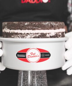 Fat Daddio's PCC-83 Anodized Aluminum Round Cheesecake Pan, 8 x 3 Inch 3" Depth 22 71WljfM05NL 1