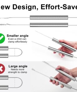 GRILLART Grill Tools Grill Utensils Set - 3PCS BBQ Tools, Stainless Barbeque Grill Accessories - Spatula/Tongs/Fork, with Insulated Glove, Ideal BBQ Set Grilling Tools for Outdoor Grill, Gifts for Men Black 10 71WmMXZsvHS