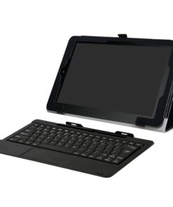 RCA 10 Viking Pro/Viking II/Cambio W101 V2 Case,Mama Mouth PU Leather Folio Stand Cover for 10 inch RCA 10 Viking Pro/Viking II/Cambio W101 (V2) 10.1" 2-in-1 Tablet,Black Black 10 71WmytCGZBL