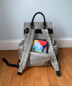 VS VOGSHOW Diaper Bag Backpack, Multifunction Stylish Travel Baby Bag Backpack with Crossbody Strap, Maternity Nappy Bag Gray 95 71Wmzm862TL