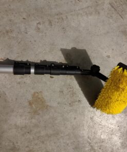 Unger Professional HydroPower 10” Bi-Level Scrub Brush – Compatible with Waterflow Poles, Garage, Driveway, Deck, Concrete Scrub Bi-Level Brush Scrub Brush Head 19 71WnEgh s3L