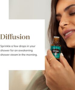 Young Living Peppermint Essential Oil 5ml - Invigorating Mint Aroma - Cooling Sensation - Adds a Fresh, Minty Flavor to Foods - Can be Diffused at Work, Study, and After a Workout 0.17 Fl Oz (Pack of 1) 10 71WozsTQlgL