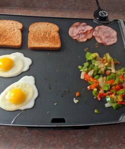 Presto, 19" X 15" 07073 Electric Tilt-N-fold Griddle, 19", Black 33 71Wp8P9AleL