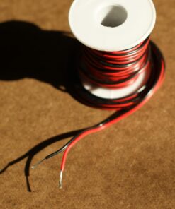 RGBSIGHT 40FT 18 Gauge Extension Cable 18AWG 2pin 2 Color Red Black Stand Electrical Wire Conductor Line Flexible Extension Cord for LED Ribbon Strip Tape Lights Tinned Copper Wire 8 71WpkAppL