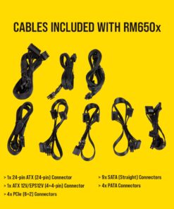Corsair RMX Series (2018), RM650x, 650 Watt, 80+ Gold Certified, Fully Modular Power Supply 27 71WqBKsm0DL