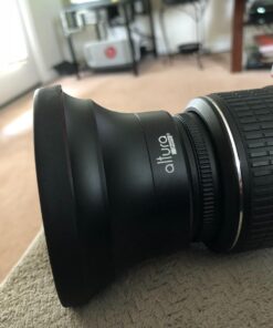 52MM 0.43x Altura Photo Professional HD Wide Angle Lens (w/Macro Portion) for Nikon D7100 D7000 D5500 D5300 D5200 D5100 D3300 D3200 D3100 D3000 DSLR Cameras 52MM 47 71WrCvOykEL