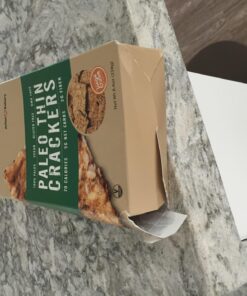 Julian Bakery Paleo Thin Crackers | Salt & Pepper | USDA Organic | Gluten-Free | Grain-Free | GMO Free | Low Carb | 1 Pack 23 71WrF5DgAvL