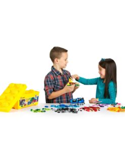 LEGO Classic Medium Creative Brick Box 10696 Building Toy Set - Featuring Storage, Includes Train, Car, and a Tiger Figure, and Playset for Kids, Boys, and Girls Ages 4-99 47 71Wrqf8FNL