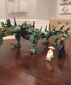 LEGO NINJAGO Movie Green Ninja Mech Dragon 70612 Ninja Toy with Dragon Figurine Building Kit (544 Pieces) (Discontinued by Manufacturer) 42 71WryRBv7L