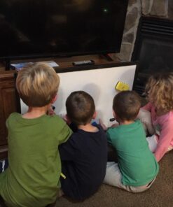 Amazon Basics Magnetic Dry Erase White Board, 35 x 23-Inch Whiteboard - Black Wooden Frame 23"x35" Magnetic, Wood Frame 45 71Ws8a7mFNL