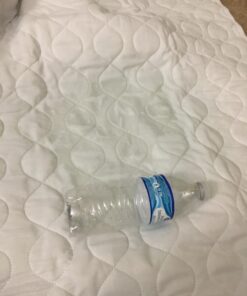 Linenspa 34" x 52" Skid Resistant Waterproof Sheet and Mattress Protector Pad-Highly Absorbent-Machine Washable-Quilted, White 34" x 52" 22 71Wsu0FCihL