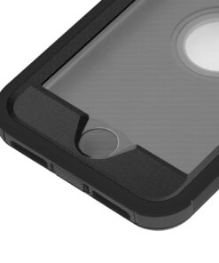 iPhone SE 2020/2022 3-in-1 Full Body Protector Case, Shockproof TPU & Hard PC Bumper, Drop-Proof Shell for 4.7" - Black 16 71WtF vhRPL 1