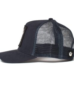 Goorin Bros. Trucker Hat Men - Mesh Baseball SnapBack Cap - The Farm One Size Navy (Wolf) 24 71WtKG3BXqL