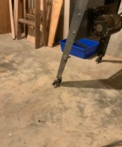 DICASAL 4 Pack 1.5 Inch Swivel Stem Casters, Non-Marking Polyurethane Wheels 330 Lbs with Diameter 3/8"- 16 x 1" Stem Thread and Nuts for Carts Trolley Furniture 3/8-16*1" 28 71WuOABVJHL