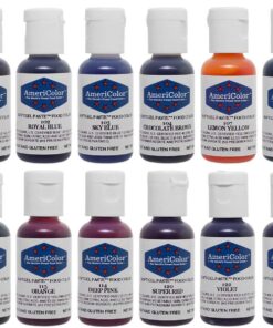 Alternative view of Food Coloring AmeriColor Student - Kit 12 .75 Ounce Bottles Soft Gel Paste Colors