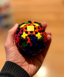Project Genius Gear Ball by Mefferts- Speed Cube, 3x3 Speed Cube, One-Player Games, Brain Teasers, Multi-Color, Puzzle Cube, Gift for Children, Gift for Teen Boy, 3x3, Geared Cube 24 71WwDnHbSL