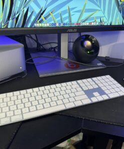 Apple Magic Keyboard with Numeric Keypad: Wireless, Bluetooth, Rechargeable. Works with Mac, iPad, or iPhone; US English - White 30 71WxMRqlwLL