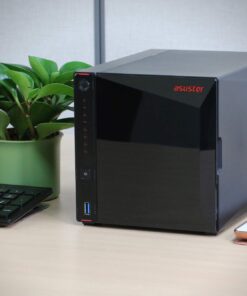 Asustor AS5304T - 4 Bay NAS, Intel Celeron Quad-Core, 2 2.5GbE Ports, 4GB RAM DDR4, Gaming Network Attached Storage, Personal Private Cloud (Diskless) 13 71WxWh0wwgL