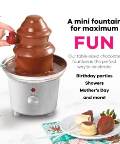 Wilton Mini Chocolate Fountain Fondue Pot 10 71Wxg5nddUL