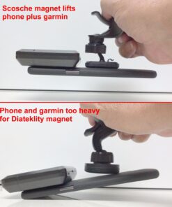 Scosche MAGWSM2 MagicMount Magnetic Suction Cup Mount for Car Windshield or Dashboard, 360° Adjustable Magnet Head, Universal Cell Phone Holder for Car, Compatible with iPhone, Samsung & All Devices Window / Dash Suction 1 Pack 33 71WyNLTmhPL 1