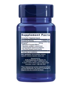 Life Extension Eye Pressure Support with Mirtogenol - Eye Health Supplement for Healthy Eye Pressure - with French maritime pine bark – Gluten-free, vegetarian, non-GMO - 30 capsules 11 71Wz1Zzes1L